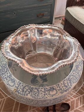 Beatriz ball organic pearl ice bucket, EUC